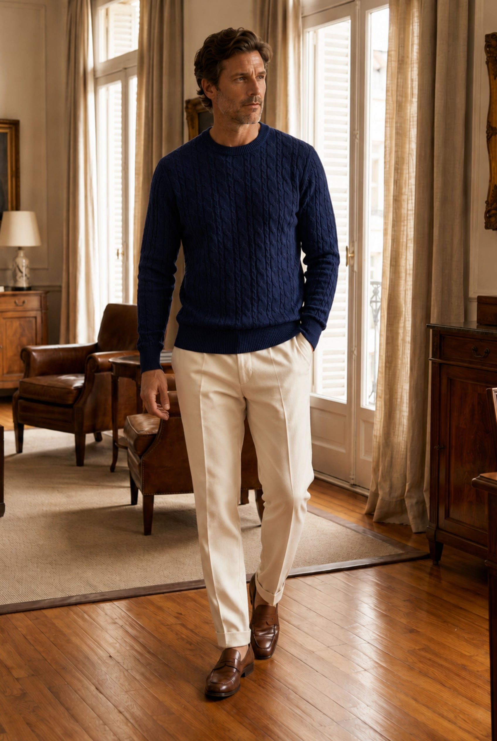 Maximiliano - Sweater Trenzado Verona
