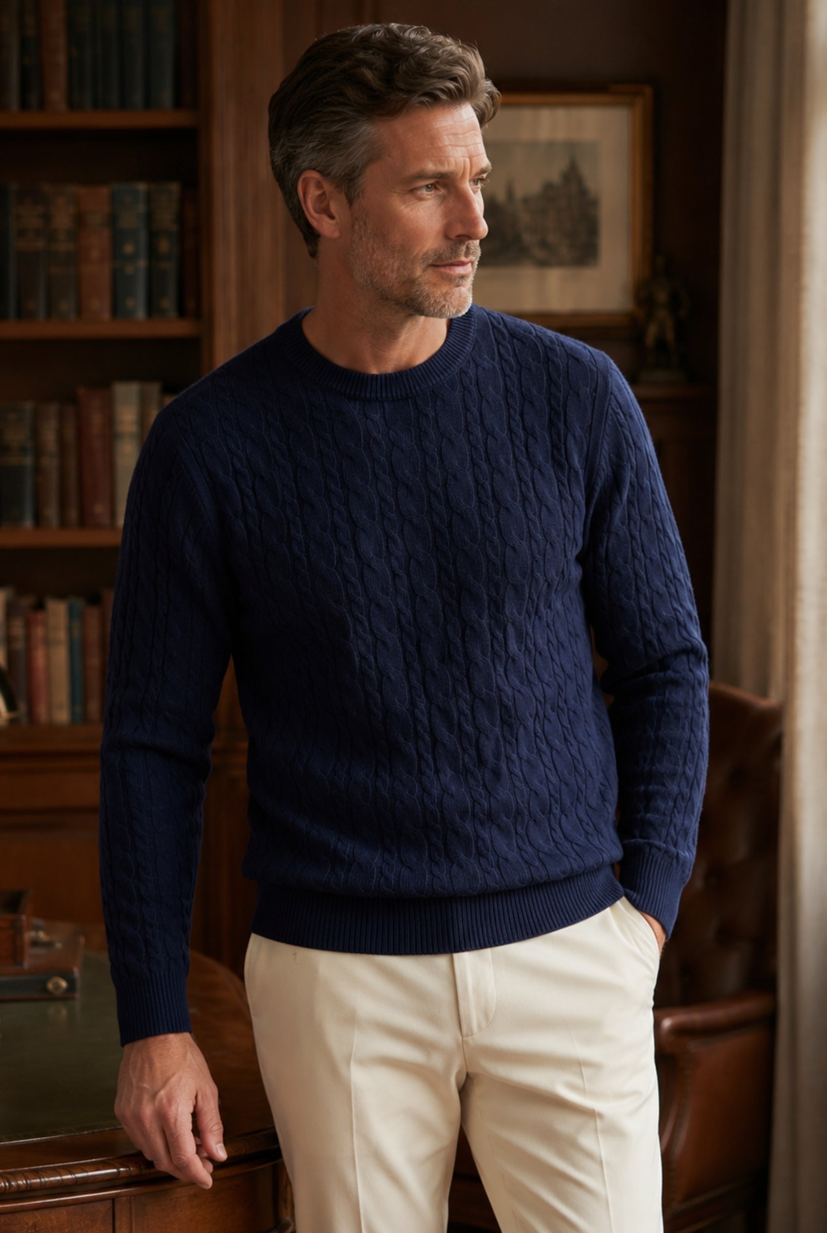Maximiliano - Sweater Trenzado Verona