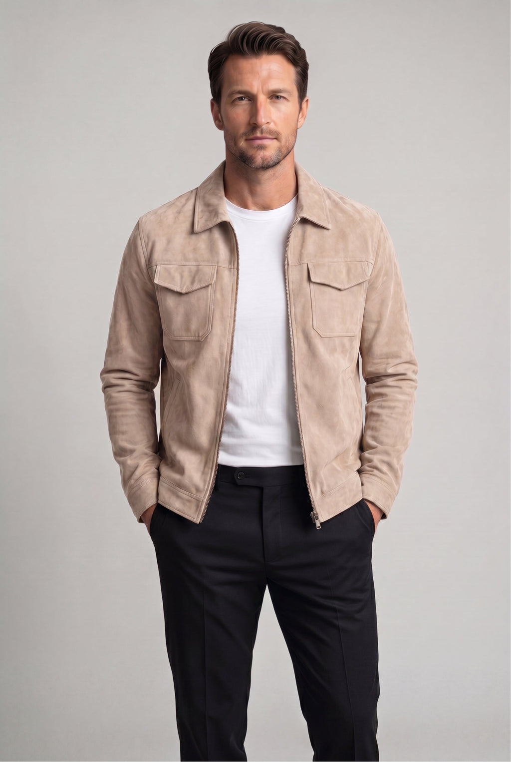 Francisco - Campera Parma Gamuza