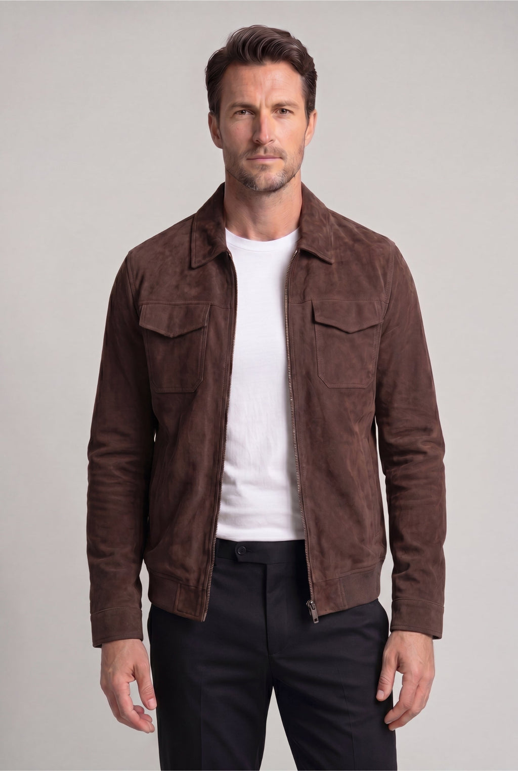 Francisco - Campera Parma Gamuza