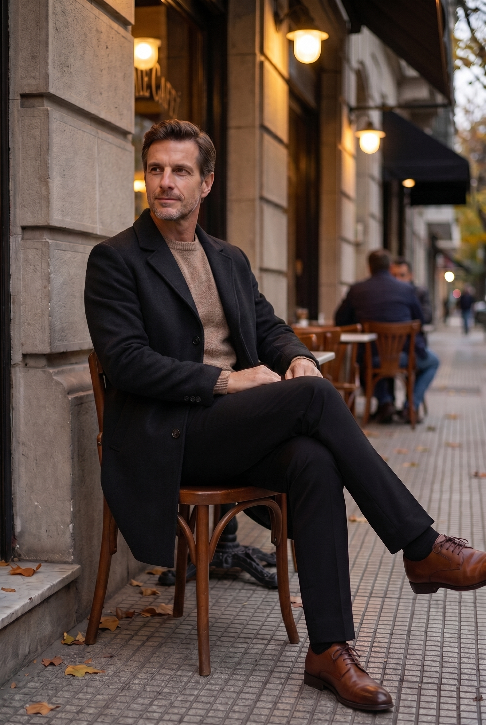Juan Pablo - Tapado Salvatore Clásico - Paño Premium